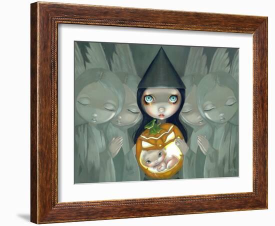 Born of a Pumpkin-Jasmine Becket-Griffith-Framed Art Print