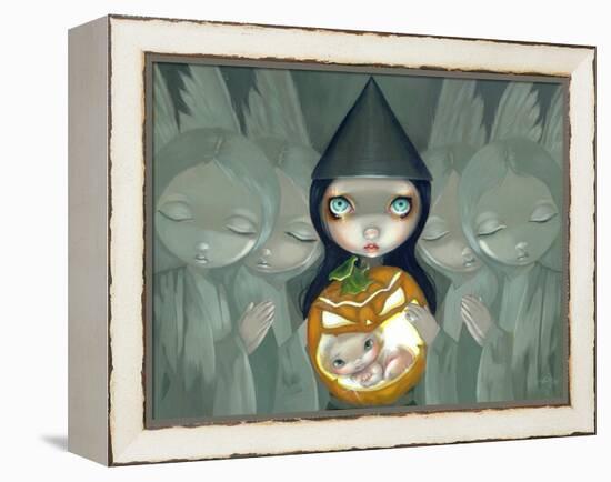 Born of a Pumpkin-Jasmine Becket-Griffith-Framed Stretched Canvas