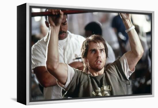 BORN ON THE FOURTH OF JULY, 1989 directed by OLIVER STONE Tom Cruise (photo)-null-Framed Stretched Canvas