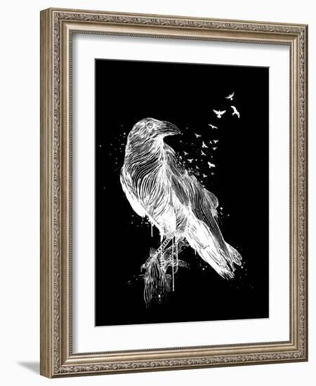 Born to Be Free (Dark)-Balazs Solti-Framed Giclee Print