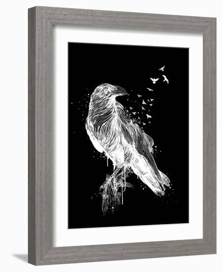 Born to Be Free (Dark)-Balazs Solti-Framed Giclee Print