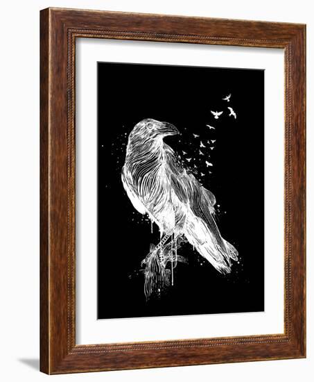 Born to Be Free (Dark)-Balazs Solti-Framed Giclee Print