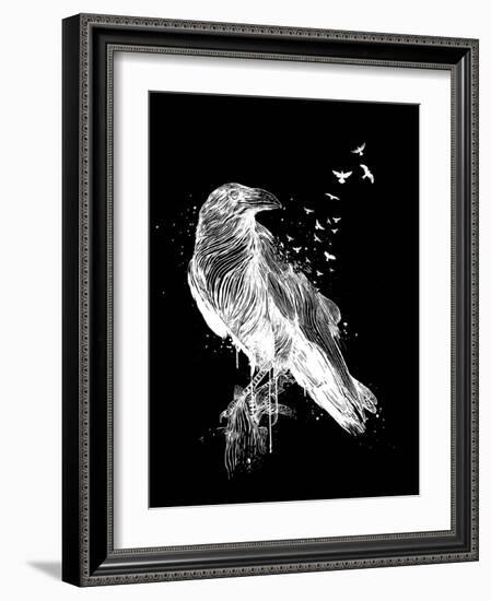 Born to Be Free (Dark)-Balazs Solti-Framed Giclee Print