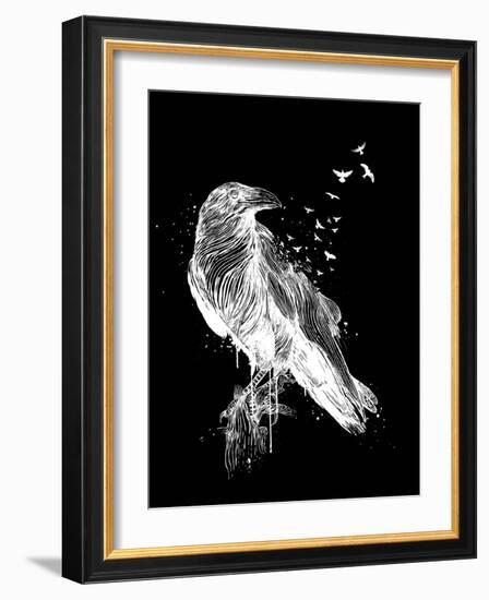 Born to Be Free (Dark)-Balazs Solti-Framed Giclee Print