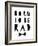 Born to Be Rad-Seventy Tree-Framed Art Print