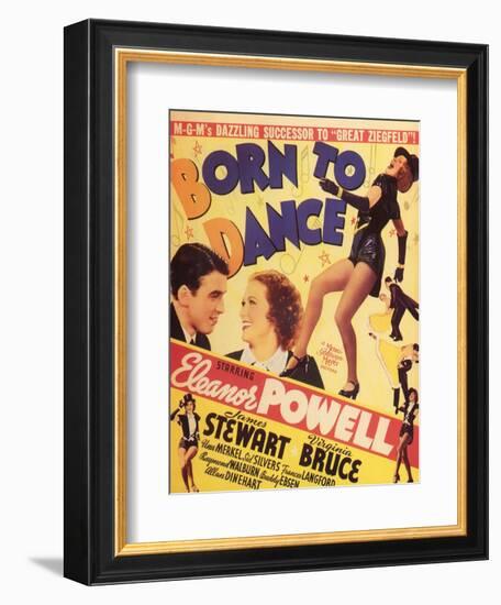 Born to Dance , 1936-null-Framed Art Print