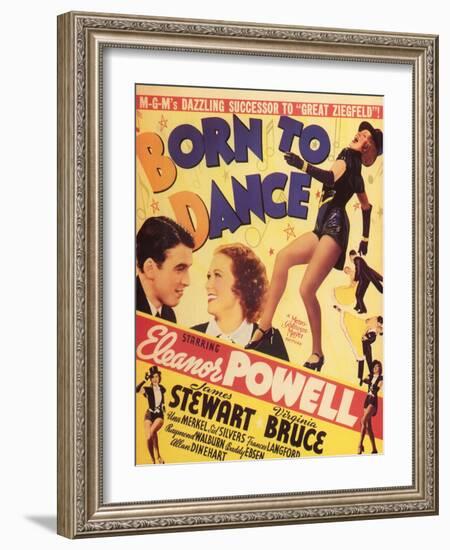 Born to Dance , 1936-null-Framed Art Print