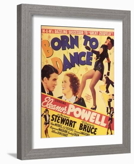 Born to Dance , 1936-null-Framed Art Print