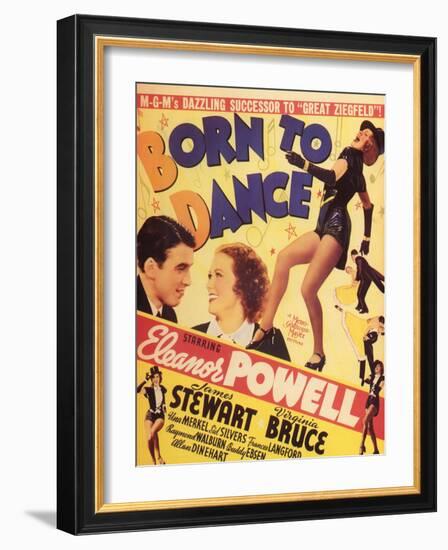 Born to Dance , 1936-null-Framed Art Print