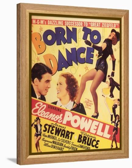 Born to Dance , 1936-null-Framed Stretched Canvas