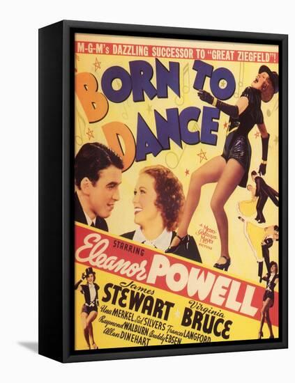 Born to Dance , 1936-null-Framed Stretched Canvas