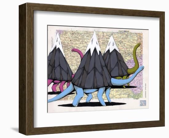 Born To Move Mountains-Ric Stultz-Framed Giclee Print