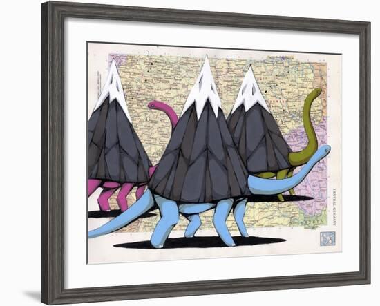 Born To Move Mountains-Ric Stultz-Framed Giclee Print