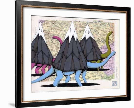 Born To Move Mountains-Ric Stultz-Framed Giclee Print