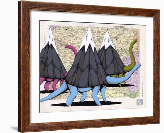 Born To Move Mountains-Ric Stultz-Framed Giclee Print