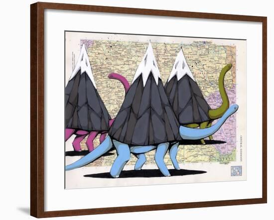 Born To Move Mountains-Ric Stultz-Framed Giclee Print