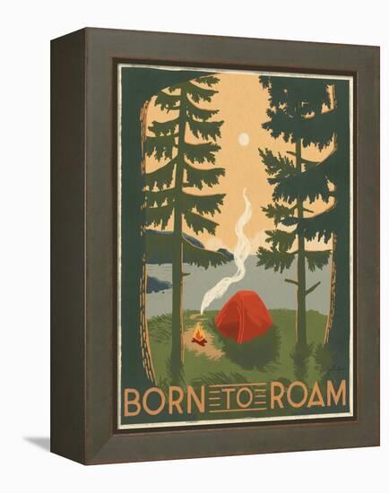 Born to Roam II-Janelle Penner-Framed Stretched Canvas