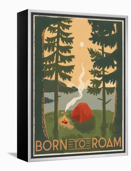 Born to Roam II-Janelle Penner-Framed Stretched Canvas