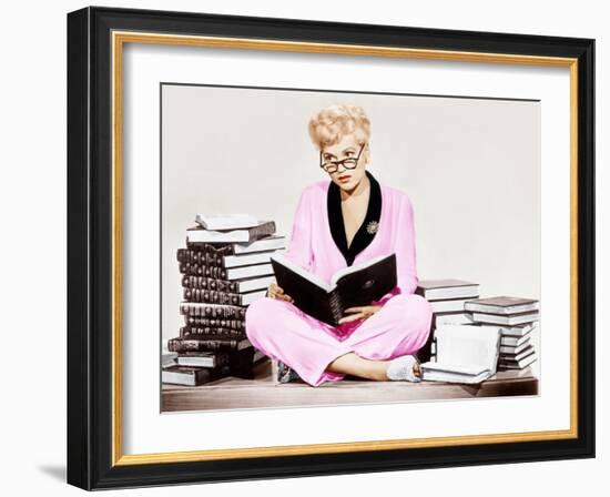 Born Yesterday, Judy Holliday, 1950-null-Framed Photo