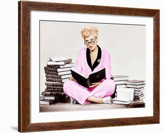 Born Yesterday, Judy Holliday, 1950-null-Framed Photo