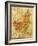 Borneo - Panoramic Map-Lantern Press-Framed Art Print