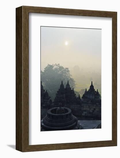 Borobodur, Kedu Plain, Java, Indonesia, Asia-Jochen Schlenker-Framed Photographic Print