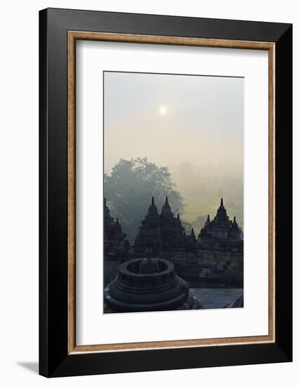 Borobodur, Kedu Plain, Java, Indonesia, Asia-Jochen Schlenker-Framed Photographic Print
