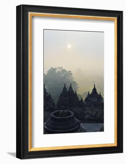 Borobodur, Kedu Plain, Java, Indonesia, Asia-Jochen Schlenker-Framed Photographic Print