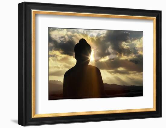 Borobudur Buddhist Temple, UNESCO World Heritage Site, Java, Indonesia, Southeast Asia-Angelo-Framed Photographic Print