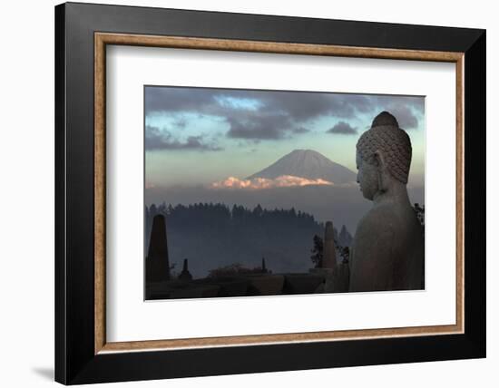 Borobudur Buddhist Temple, UNESCO World Heritage Site, Java, Indonesia, Southeast Asia-Angelo-Framed Photographic Print