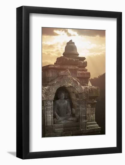 Borobudur Buddhist Temple, UNESCO World Heritage Site, Java, Indonesia, Southeast Asia-Angelo-Framed Photographic Print