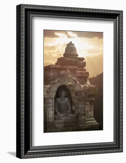 Borobudur Buddhist Temple, UNESCO World Heritage Site, Java, Indonesia, Southeast Asia-Angelo-Framed Photographic Print