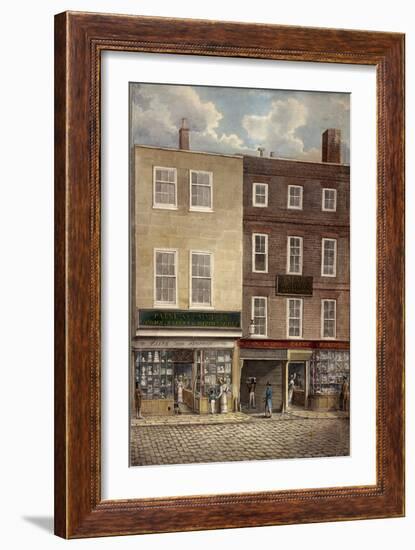 Borough High Street, London, 1830-G Yates-Framed Giclee Print