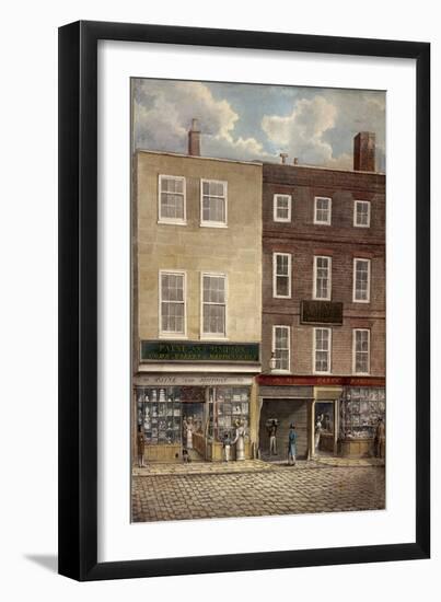 Borough High Street, London, 1830-G Yates-Framed Giclee Print