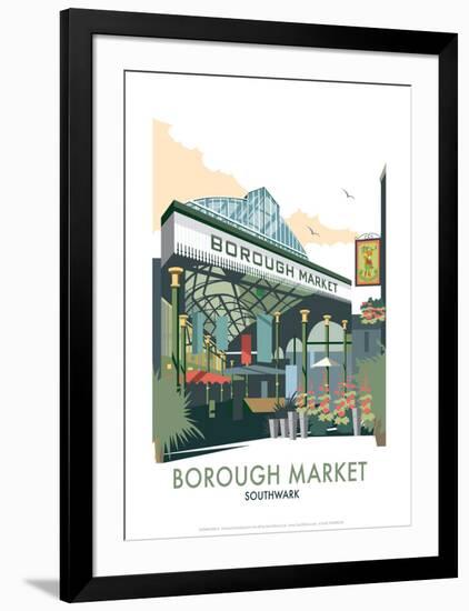 Borough Market - Dave Thompson Contemporary Travel Print-Dave Thompson-Framed Giclee Print