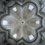 Basilica of St. John Lateran, Rome, with 17th c. interior architecture by Borromini, Italy-Borromini-Premium Giclee Print