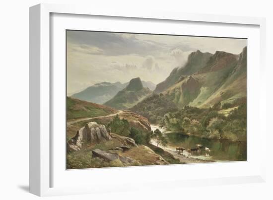 Borrowdale, Cumberland-Sidney Richard Percy-Framed Giclee Print