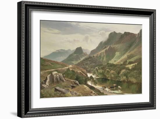 Borrowdale, Cumberland-Sidney Richard Percy-Framed Giclee Print