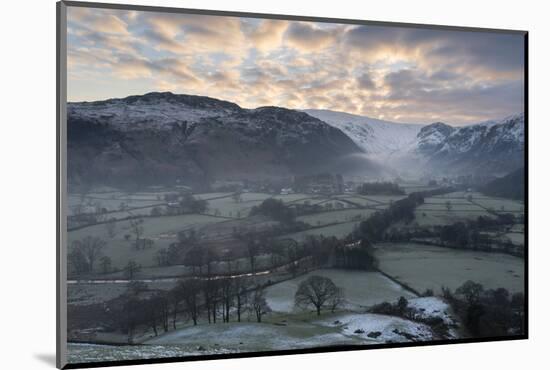 Borrowdale, Lake District National Park, Cumbria, England, United Kingdom, Europe-Jon Gibbs-Mounted Photographic Print