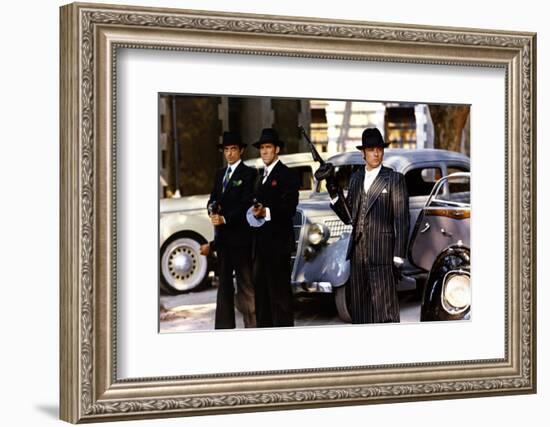 Borsalino and Co by Jacques Deray with Alain Delon, 1974 (photo)-null-Framed Photo