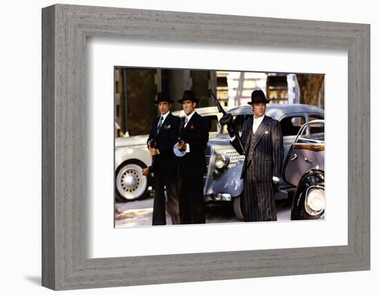 Borsalino and Co by Jacques Deray with Alain Delon, 1974 (photo)-null-Framed Photo