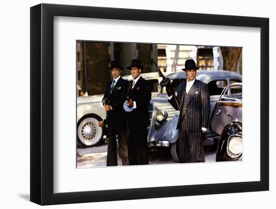 Borsalino and Co by Jacques Deray with Alain Delon, 1974 (photo)-null-Framed Photo