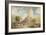 Borthwick Castle, 1818-J. M. W. Turner-Framed Giclee Print