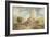 Borthwick Castle, 1818-J. M. W. Turner-Framed Giclee Print