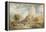 Borthwick Castle, 1818-J. M. W. Turner-Framed Premier Image Canvas