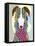 Borzoi Russian Wolfhound-Lanre Adefioye-Framed Premier Image Canvas