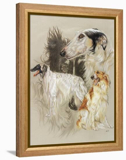 Borzoi-Barbara Keith-Framed Premier Image Canvas