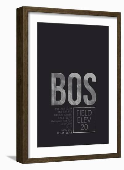 BOS ATC-08 Left-Framed Giclee Print