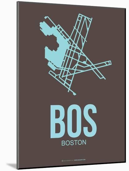 Bos Boston Poster 2-NaxArt-Mounted Art Print