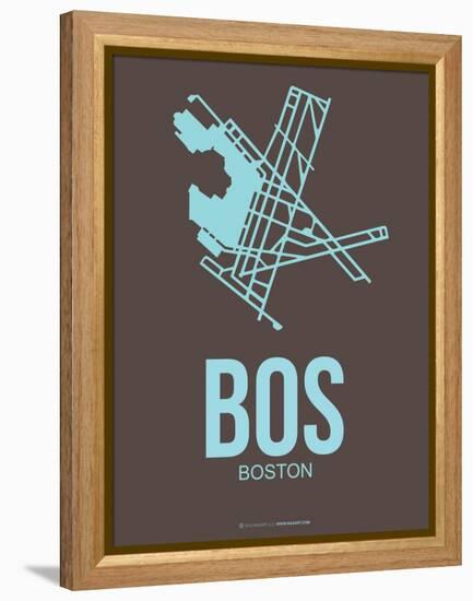 Bos Boston Poster 2-NaxArt-Framed Stretched Canvas